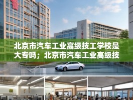 北京市汽车工业高级技工学校是大专吗；北京市汽车工业高级技工学校
