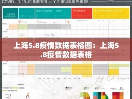 上海5.8疫情数据表格图：上海5.8疫情数据表格
