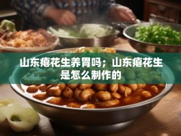 山东瘪花生养胃吗；山东瘪花生是怎么制作的