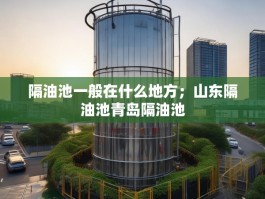 隔油池一般在什么地方；山东隔油池青岛隔油池
