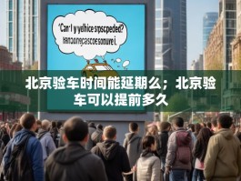 北京验车时间能延期么；北京验车可以提前多久