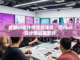 成都ui设计师培训课程；四川ui设计培训哪里好