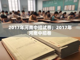 2017年河南中招试卷；2017年河南中招卷