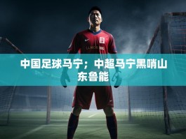 中国足球马宁；中超马宁黑哨山东鲁能