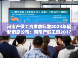 河南产假工资发放标准2024年最新消息公布；河南产假工资2017