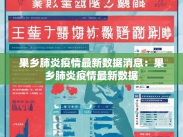 果乡肺炎疫情最新数据消息：果乡肺炎疫情最新数据