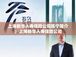 上海新华人寿保险公司陈宁简介；上海新华人寿保险公司