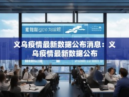 义乌疫情最新数据公布消息：义乌疫情最新数据公布