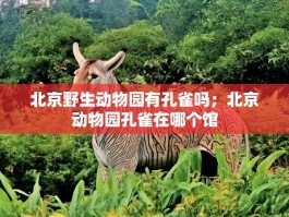 北京野生动物园有孔雀吗；北京动物园孔雀在哪个馆