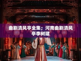 曲剧清风亭全集；河南曲剧清风亭李树建