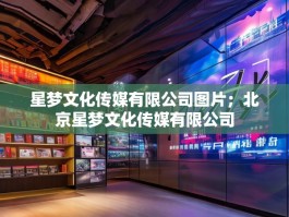 星梦文化传媒有限公司图片；北京星梦文化传媒有限公司