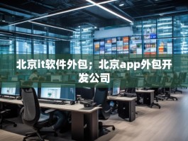 北京it软件外包；北京app外包开发公司