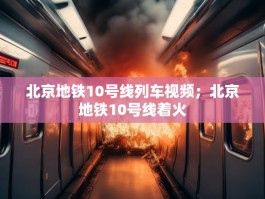 北京地铁10号线列车视频；北京地铁10号线着火