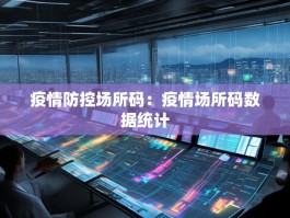 疫情防控场所码：疫情场所码数据统计