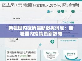 新疆国内疫情最新数据消息：新疆国内疫情最新数据