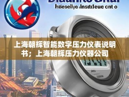 上海朝辉智能数字压力仪表说明书；上海朝辉压力仪器公司