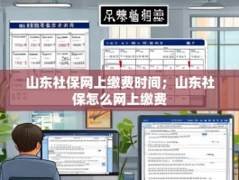 山东社保网上缴费时间；山东社保怎么网上缴费