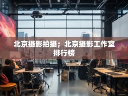 北京摄影拍摄；北京摄影工作室排行榜