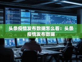头条疫情发布数据怎么看：头条疫情发布数据