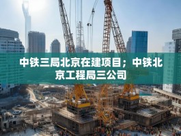 中铁三局北京在建项目；中铁北京工程局三公司