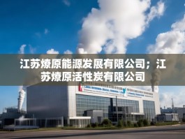 江苏燎原能源发展有限公司；江苏燎原活性炭有限公司