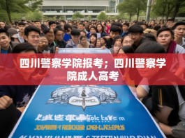 四川警察学院报考；四川警察学院成人高考