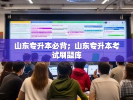 山东专升本必背；山东专升本考试刷题库