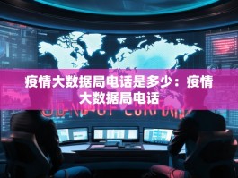 疫情大数据局电话是多少：疫情大数据局电话