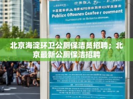 北京海淀环卫公厕保洁员招聘；北京最新公厕保洁招聘