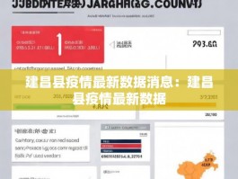 建昌县疫情最新数据消息：建昌县疫情最新数据