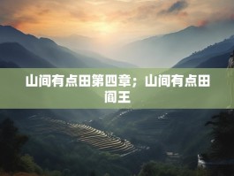 山间有点田第四章；山间有点田阎王