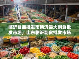 临沂食品批发市场沂最大副食批发市场；山东临沂副食批发市场