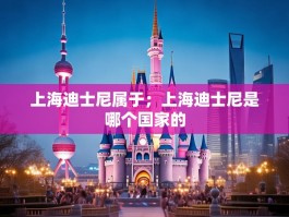 上海迪士尼属于；上海迪士尼是哪个国家的