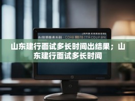 山东建行面试多长时间出结果；山东建行面试多长时间